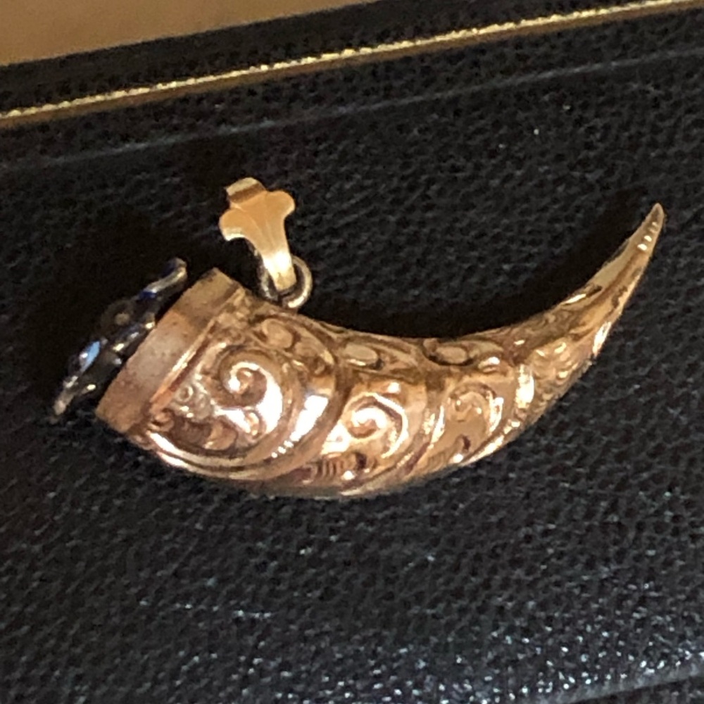 Georgian Victorian horn charm - Picture 4 of 15